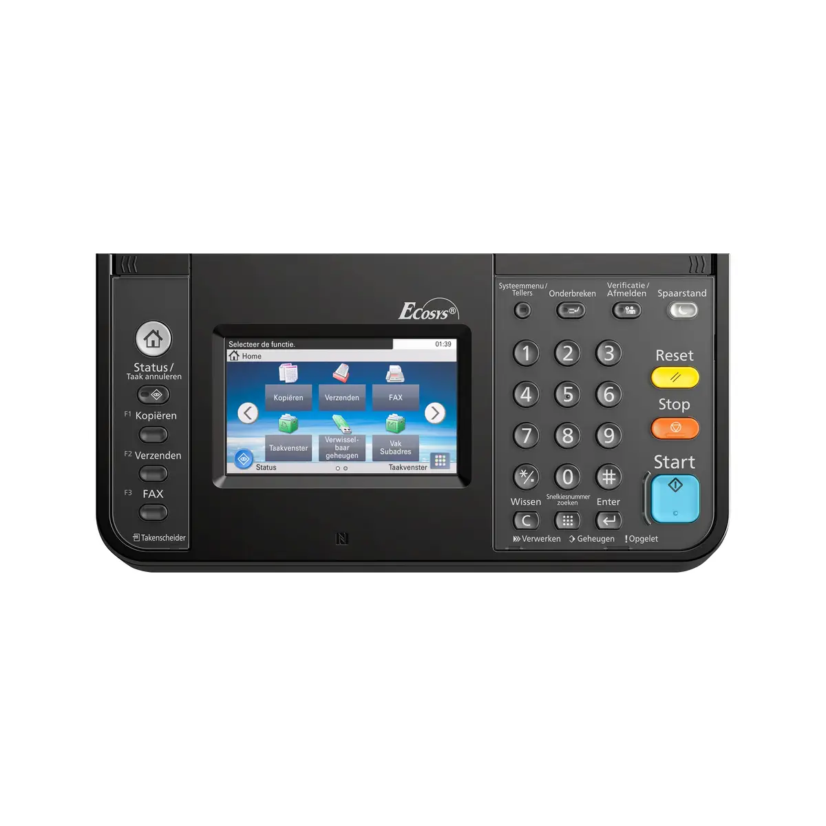 ECOSYS M4125idn Multifunktionsdrucker Laser schwarz/weiß A3 bis zu 25 Seiten/Min. (Kopieren) bis zu 25 Seiten/Min. (Drucken) 600 Blatt