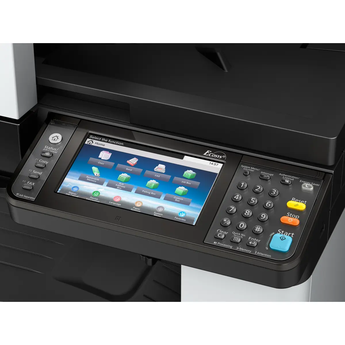 ECOSYS M4132idn Multifunktionsdrucker Laser schwarz/weiß A3 bis zu 32 Seiten/Min. (Kopieren) bis zu 32 Seiten/Min. (Drucken) 600 Blatt
