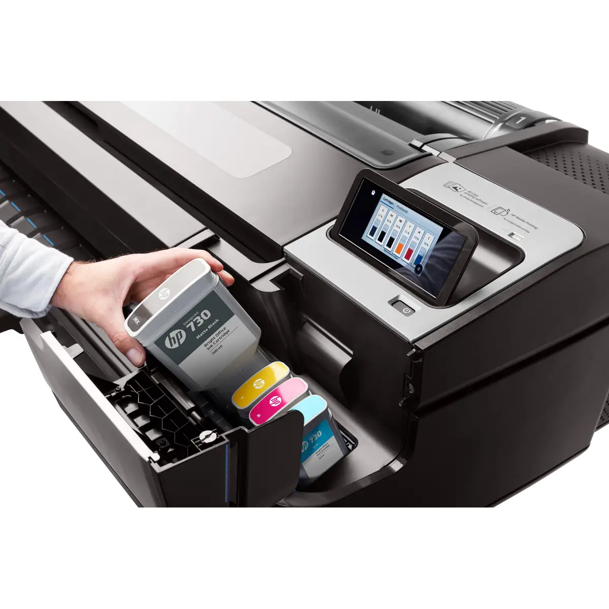 DesignJet T1700 PostScript 1118 mm (44") Großformatdrucker Farbtintenstrahldrucker 2400x1200dpi