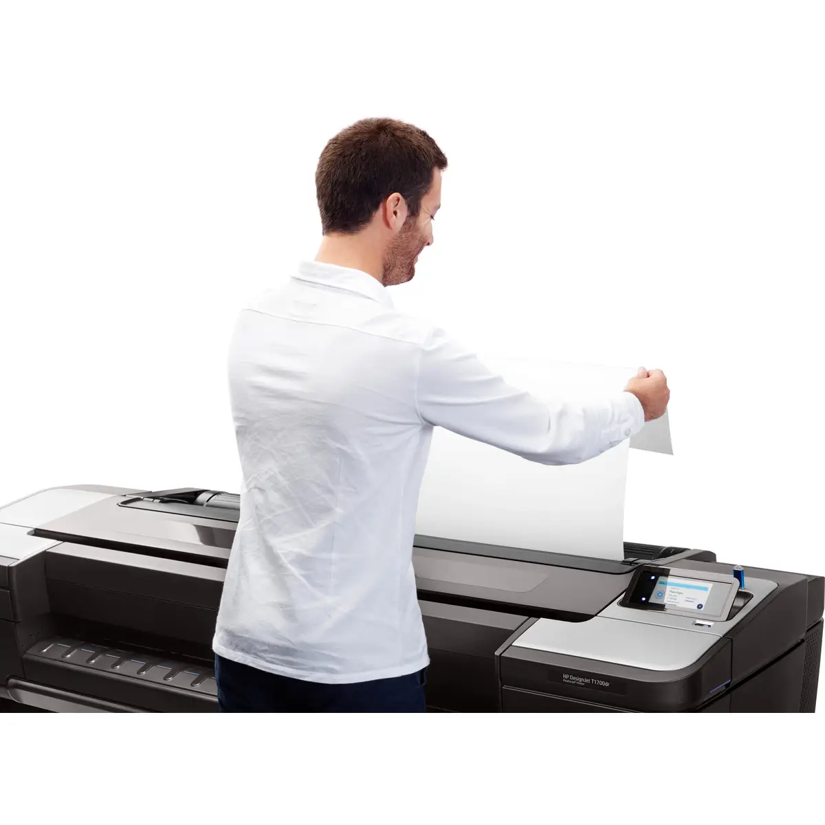 DesignJet T1700 PostScript 1118 mm (44") Großformatdrucker Farbtintenstrahldrucker 2400x1200dpi
