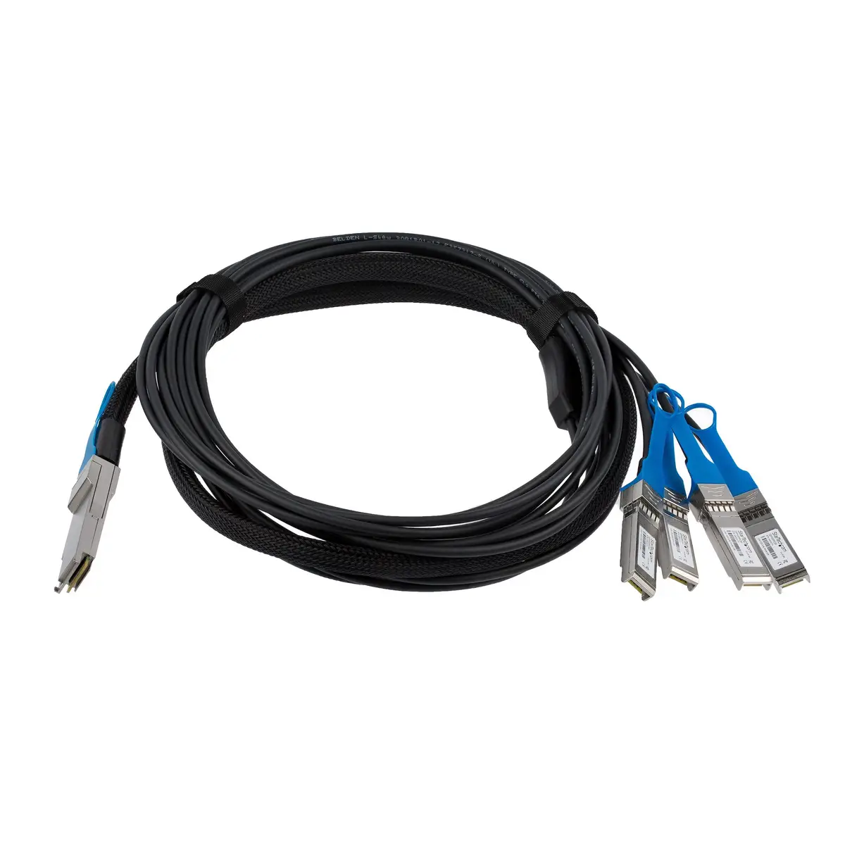 Cisco QSFP Aktives Direktverbindungskabel QSFP+/4xSFP+ Männlich/Männlich Schwarz 3m