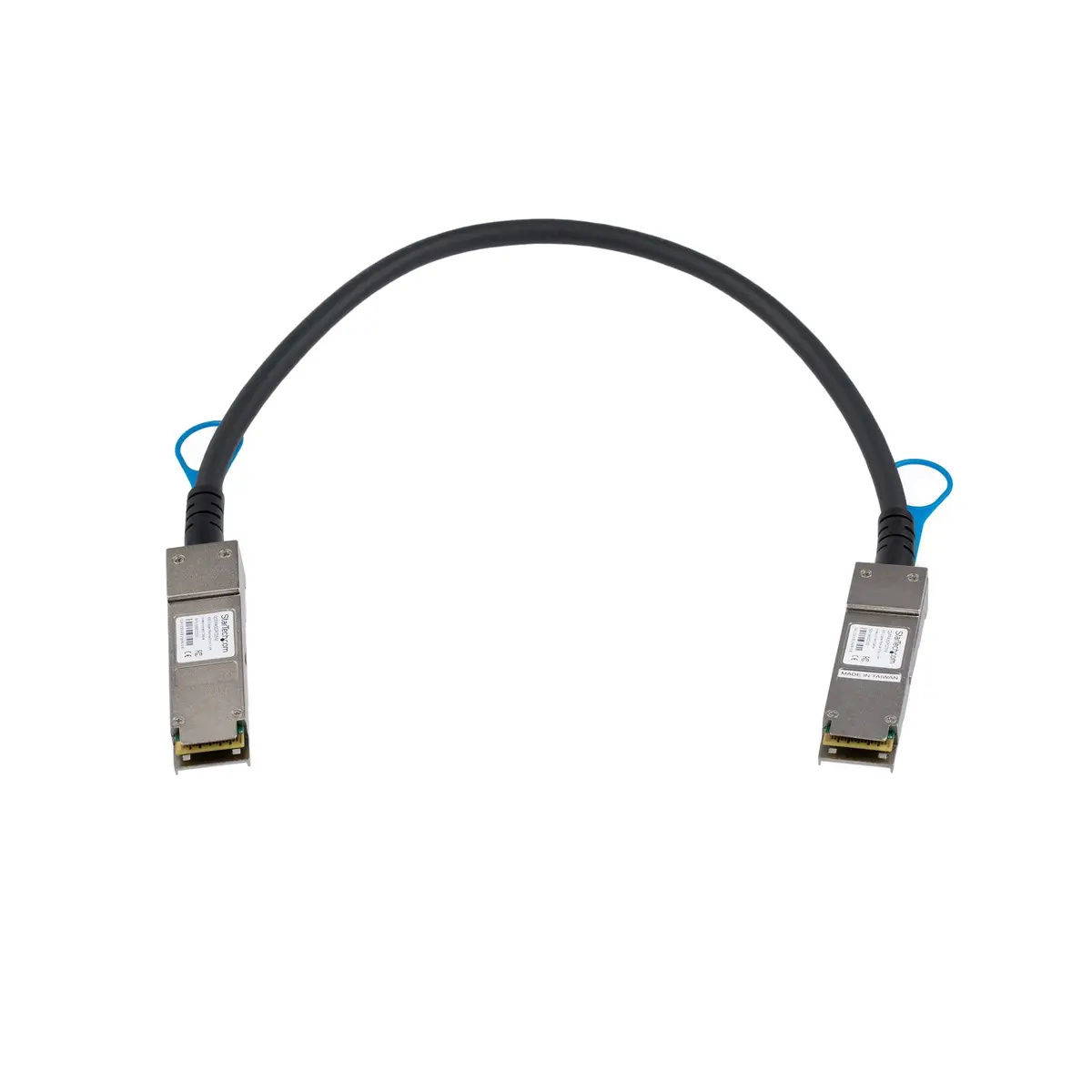Cisco QSFP Passives Direktverbindungskabel QSFP+/QSFP+ Männlich/Männlich Schwarz 0,5m