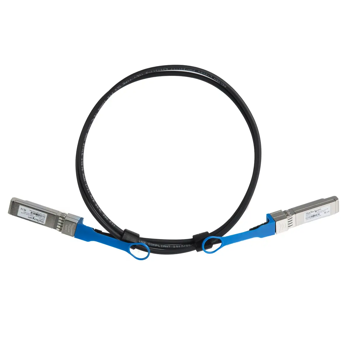HP JD096C Kompatibles Direktverbindungskabel SFP+/SFP+ Stecker/Stecker Schwarz 1,2m
