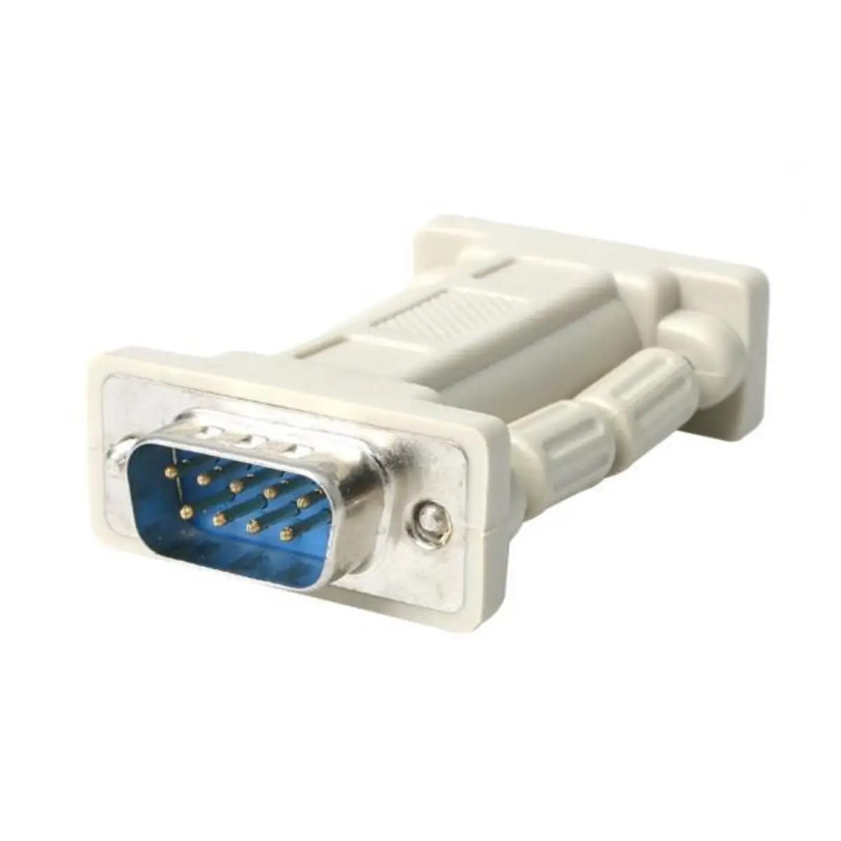 DB9 RS232 Serieller Nullmodem-Adapter Stecker/Buchse