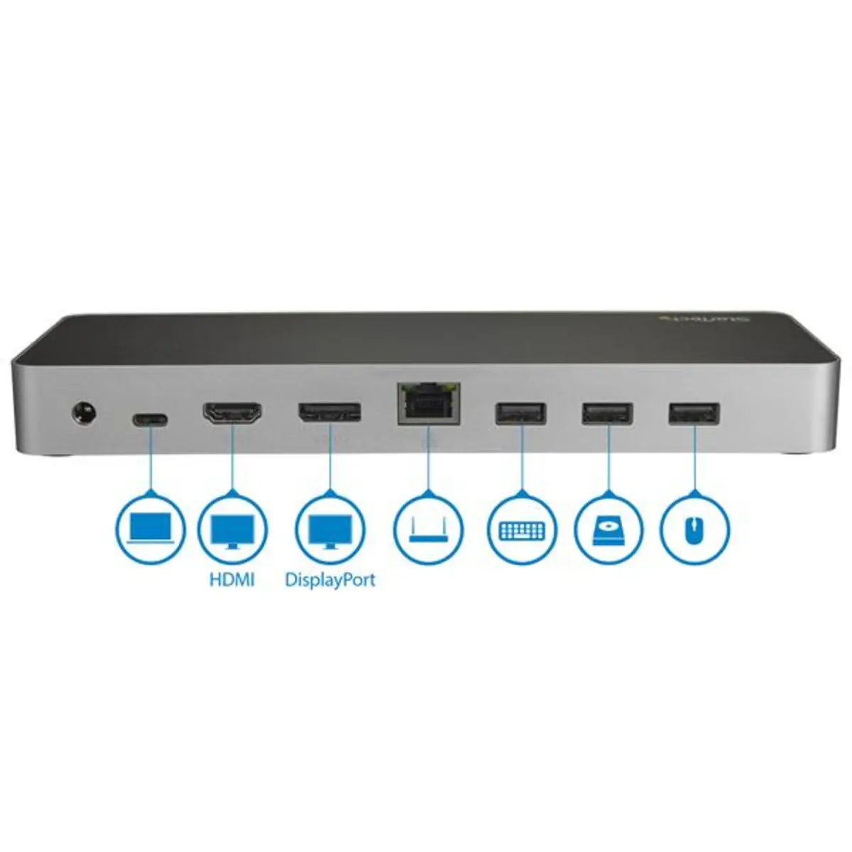 USB-C Dual 4K Monitor Dockingstation