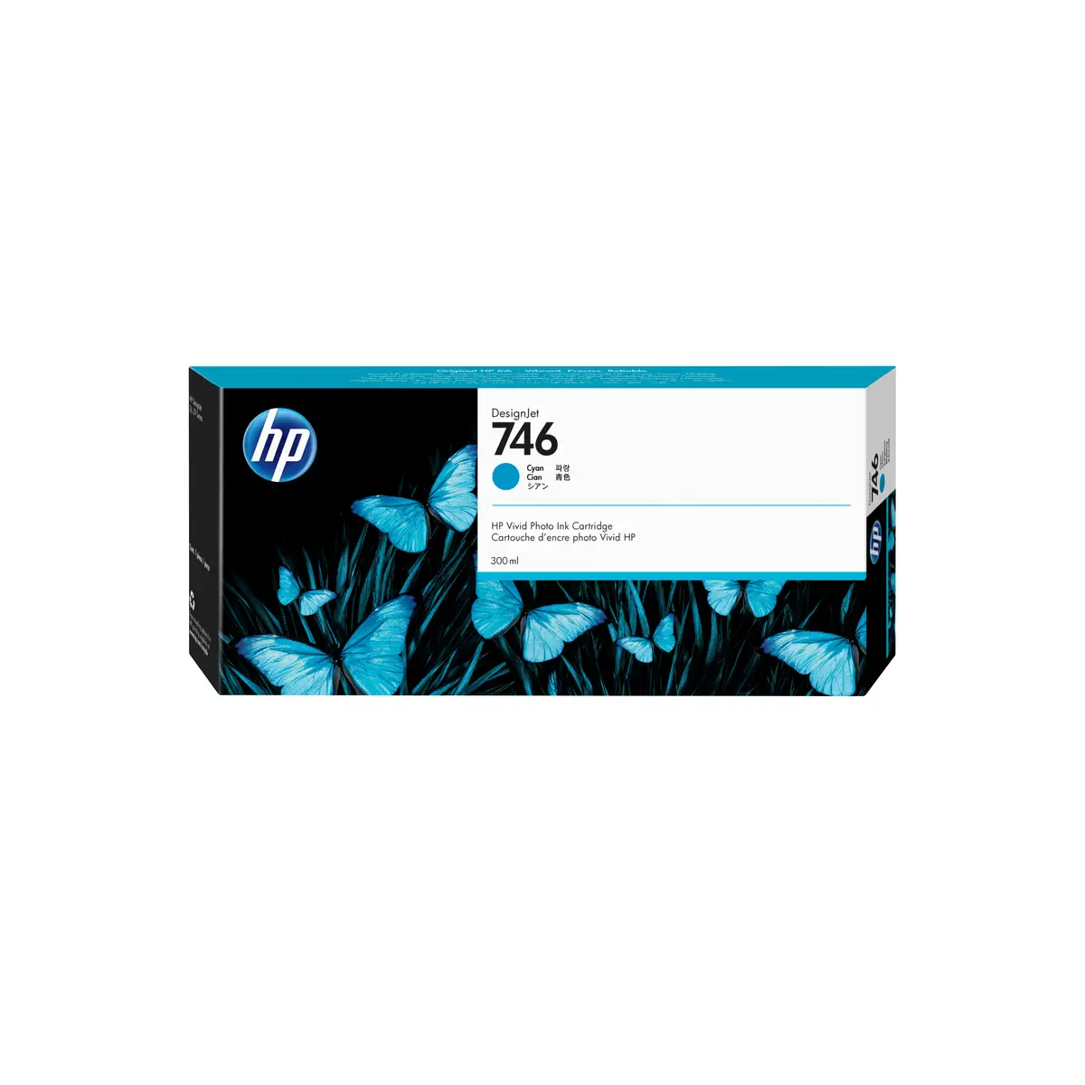 Tintenpatrone 746 300 ml Cyan