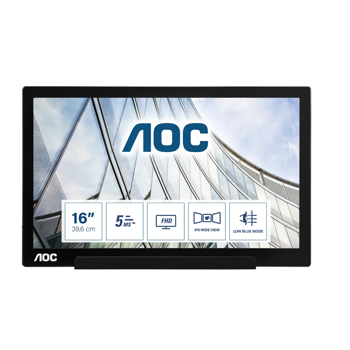 AOC I1601FWUX 39,6cm (15,6") 1920x1080 5 ms 700:1 220cd/m²