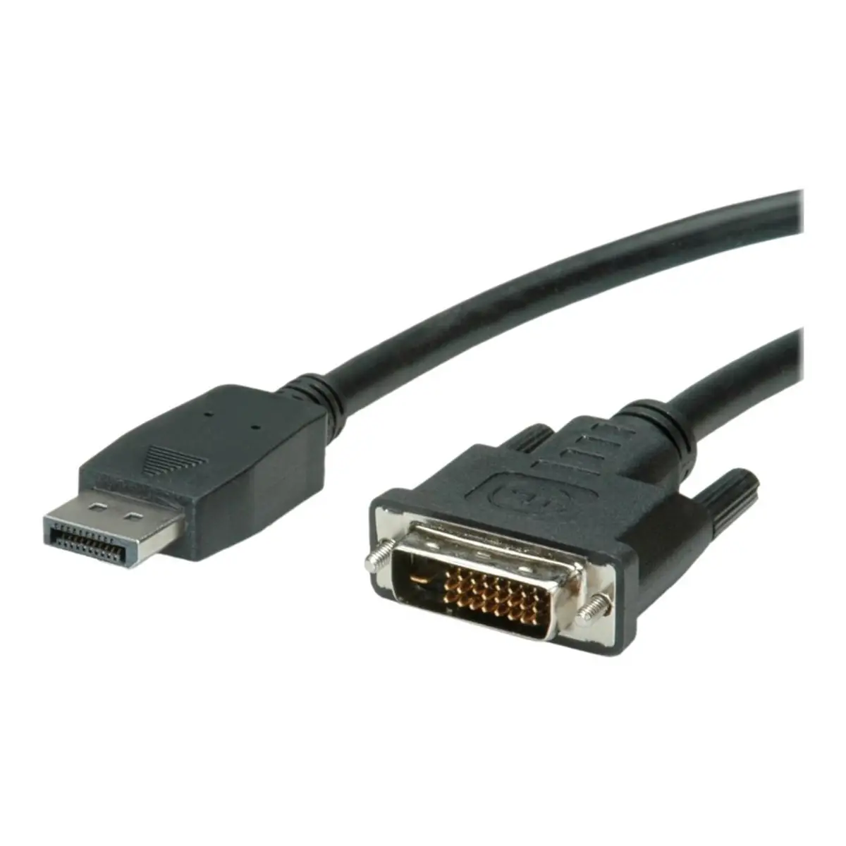 Videokabel DisplayPort/DVI-D Stecker/Stecker Schwarz 1,5m