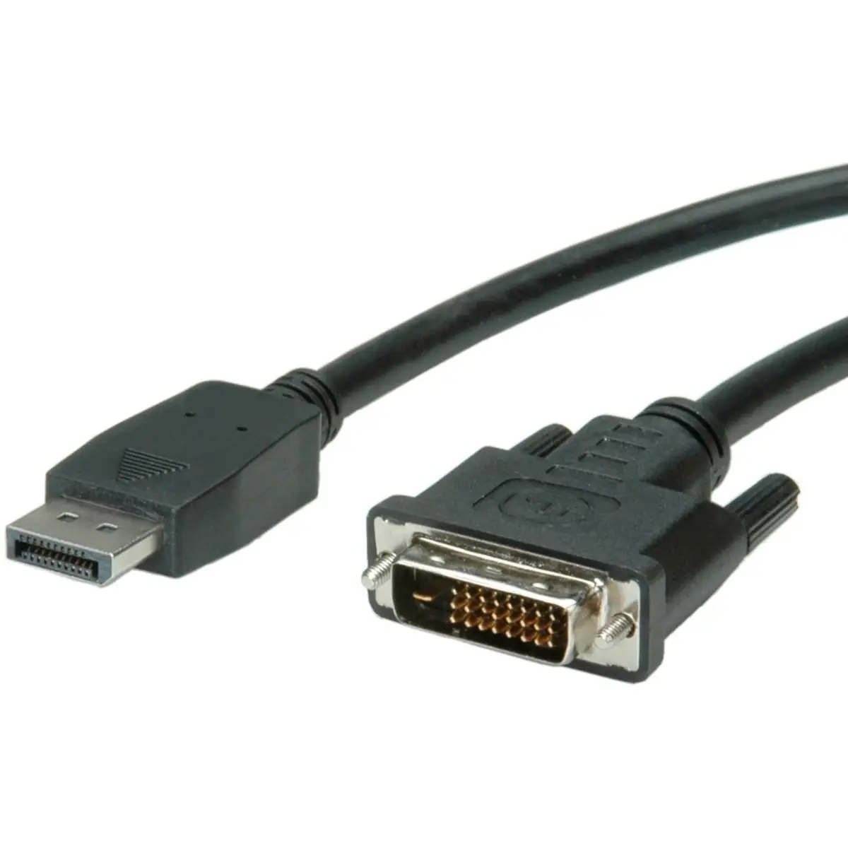 Videokabel DisplayPort/DVI-D Stecker/Stecker Schwarz 1,5m