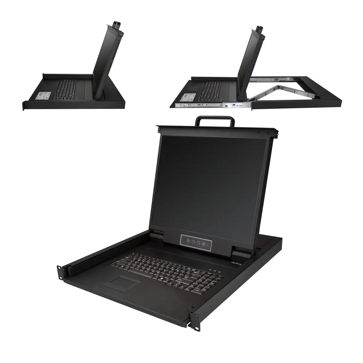 KVM Konsole für Server Racks 48,3cm (19") Einbaufähig