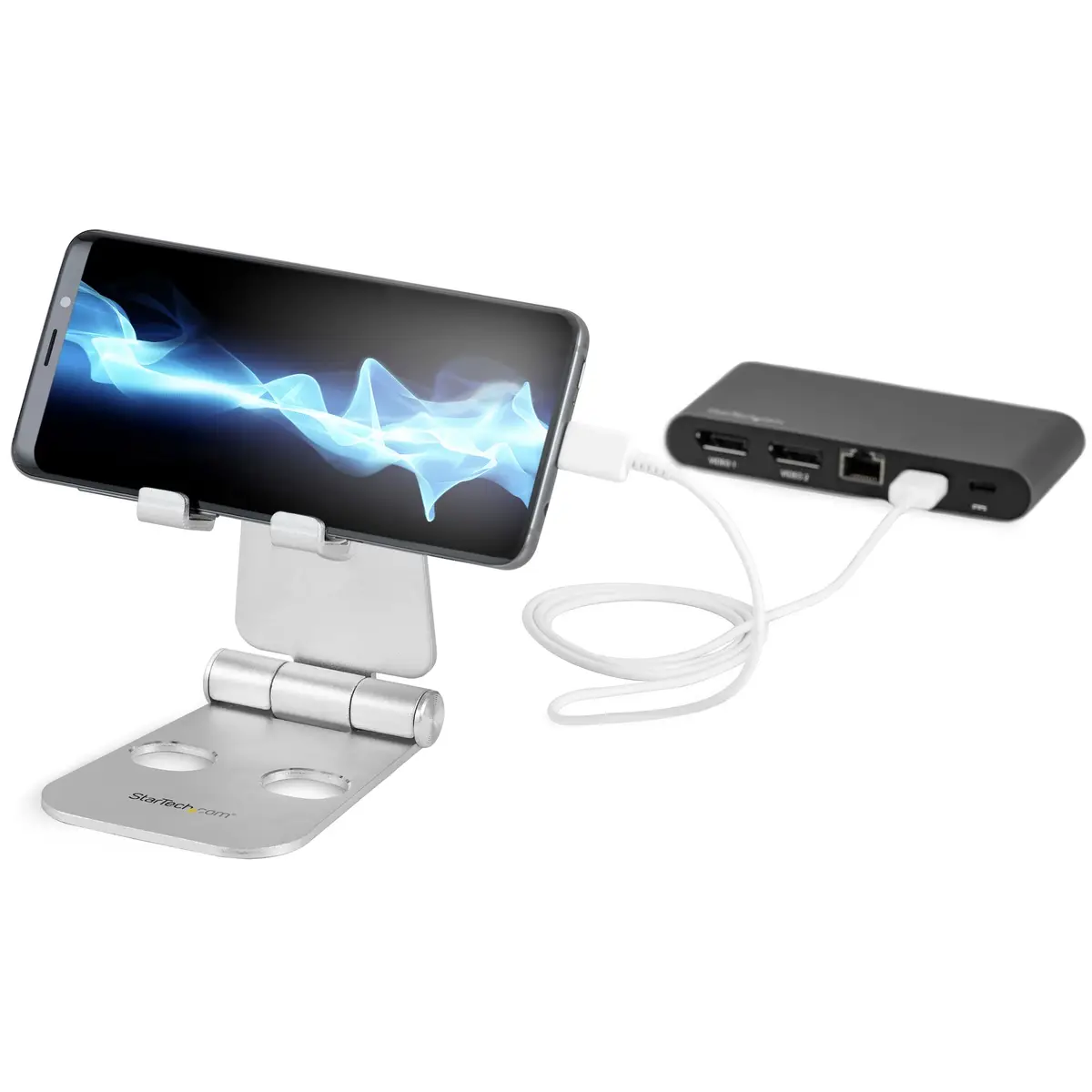 Universal Handy und Tablet Halterung - Faltbar - Multi-Winkel