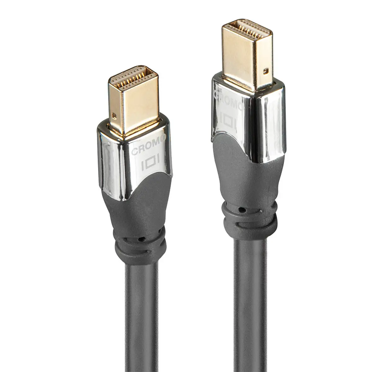 CROMO DisplayPort Kabel DisplayPort/MiniDisplayPort Stecker/Stecker Schwarz 1m