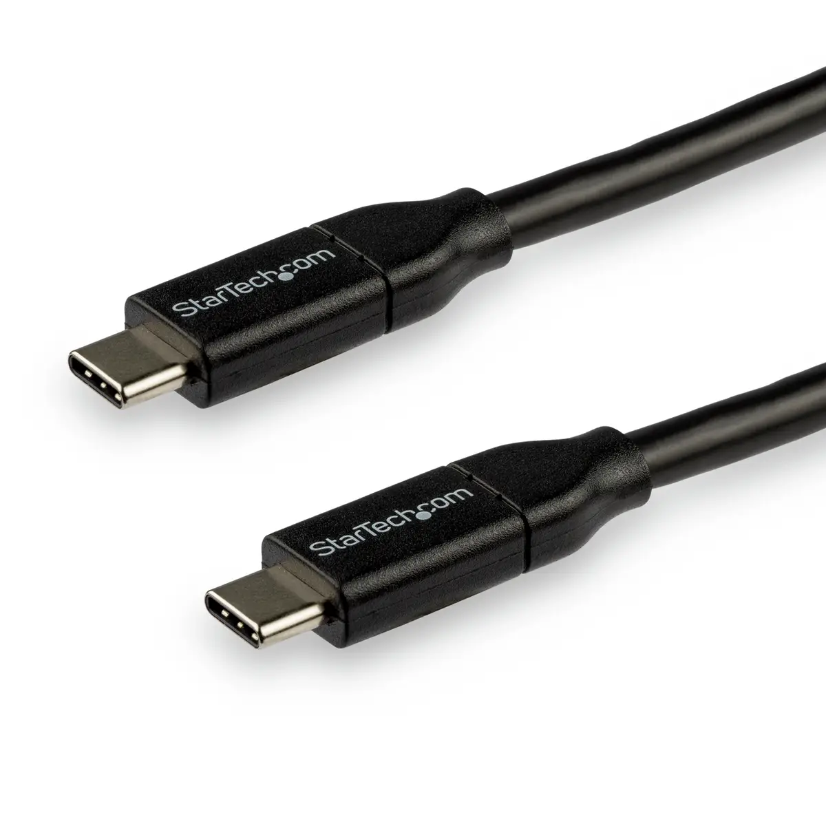 USB Ladekabel 5A USB-C/USB-C Männlich/Männlich Schwarz 3m