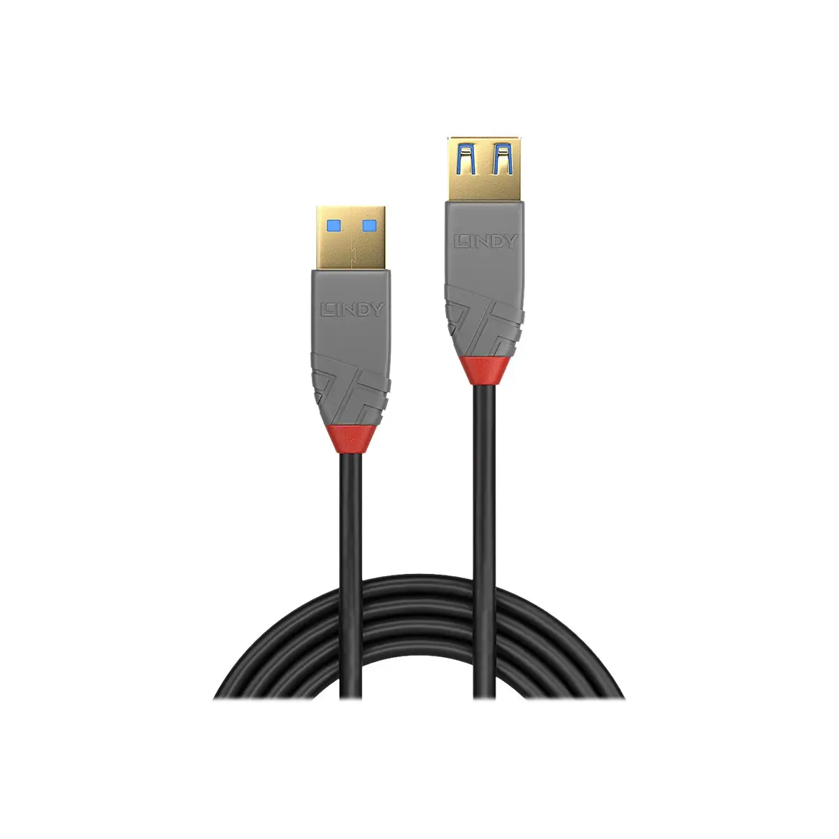 USB 3.0 Verlängerung A/A 1m schwarz