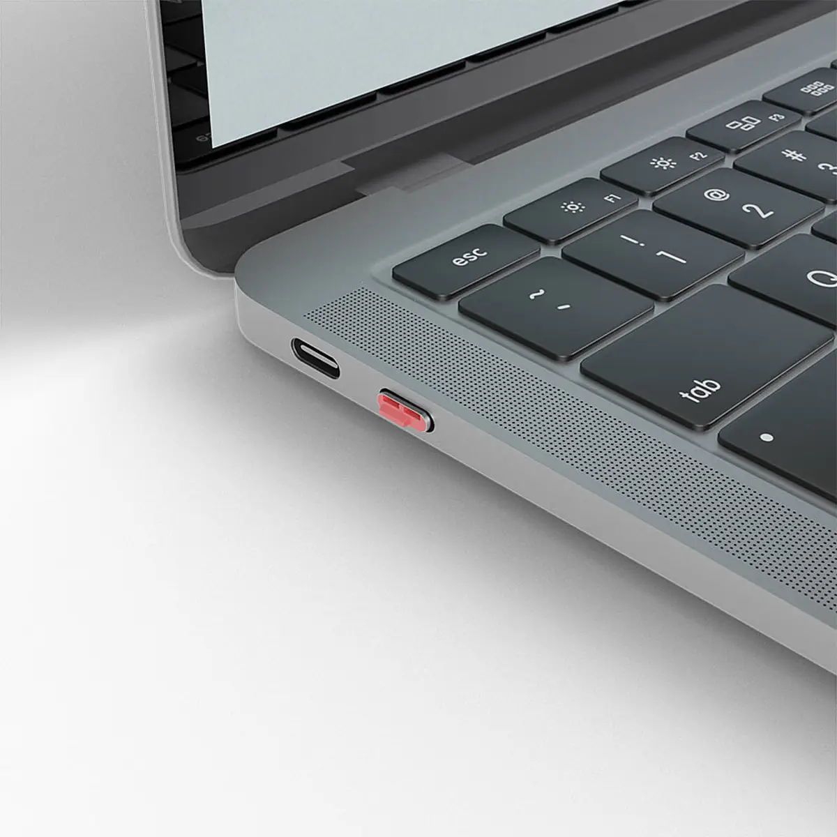 USB Typ C Port Schloss 10 Stück Rot
