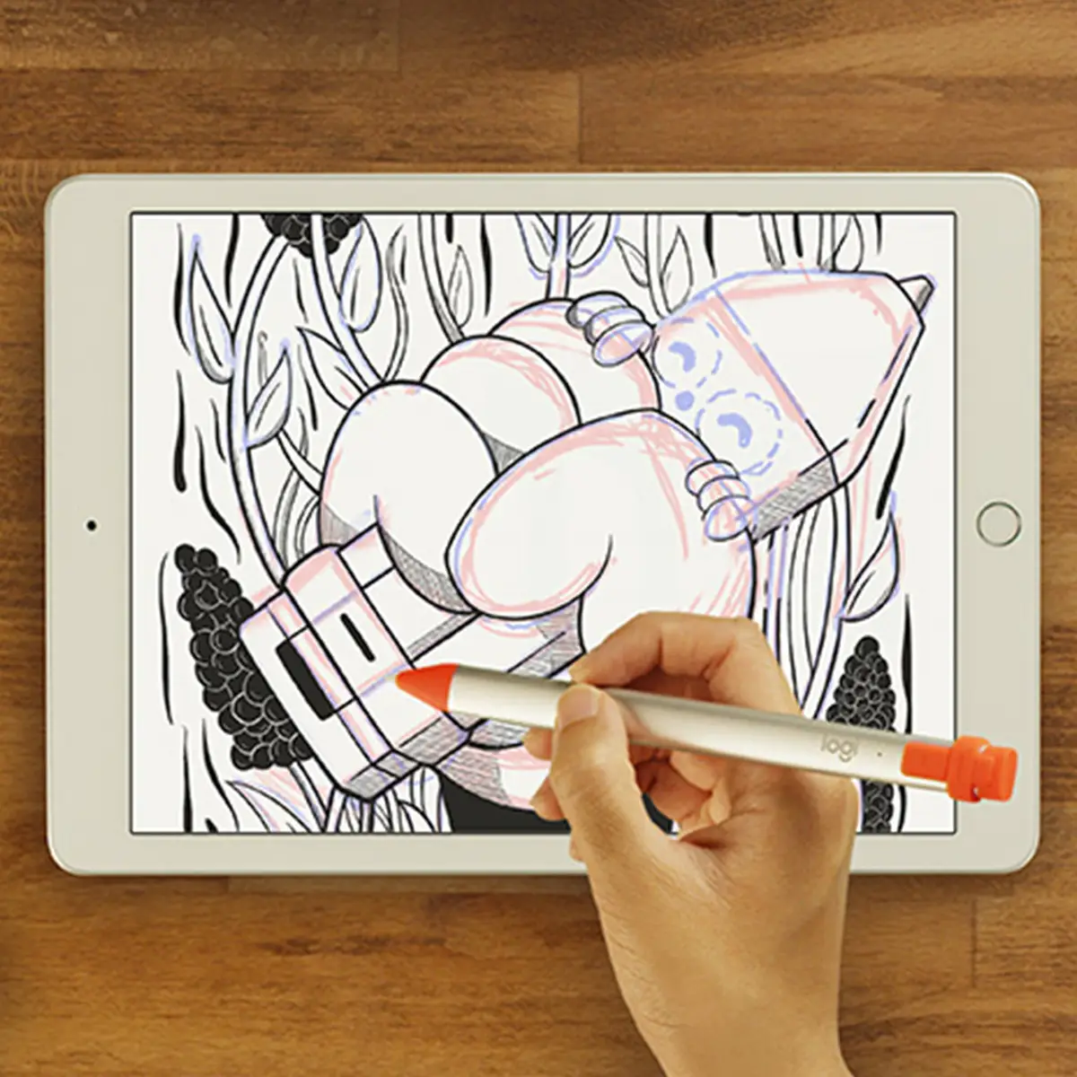 Crayon Intense Sorbet Pen für iPad 9,7'' (2018)