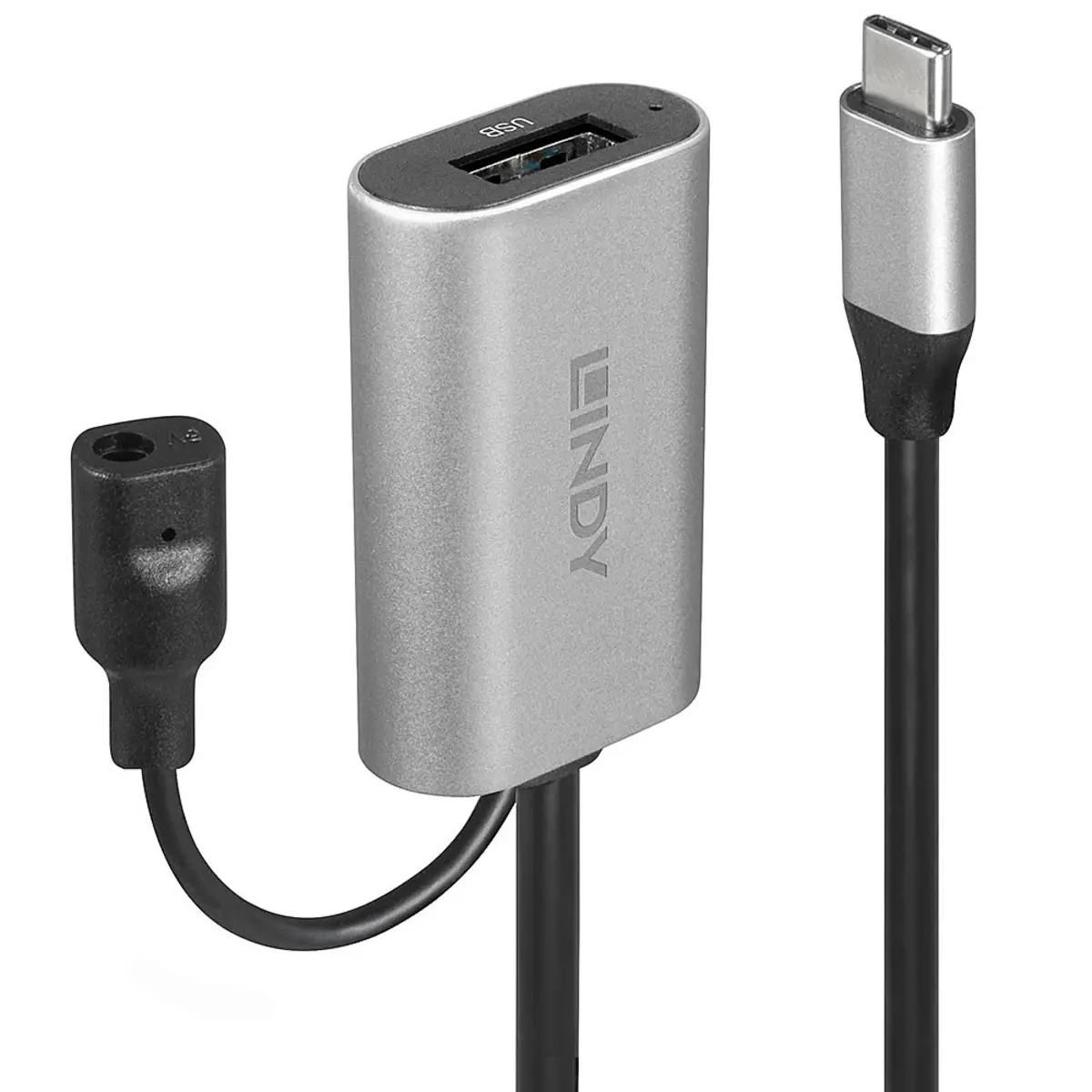 USB 3.1 C/A Aktiv-Verlängerung 5m Schwarz