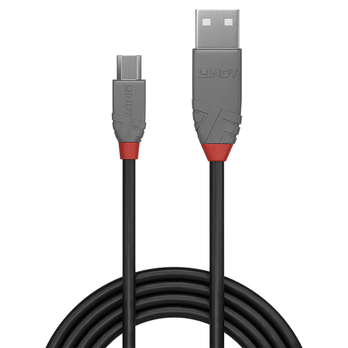 Anthra Line USB 2.0 Typ A an Micro-B Kabel 1 m Schwarz