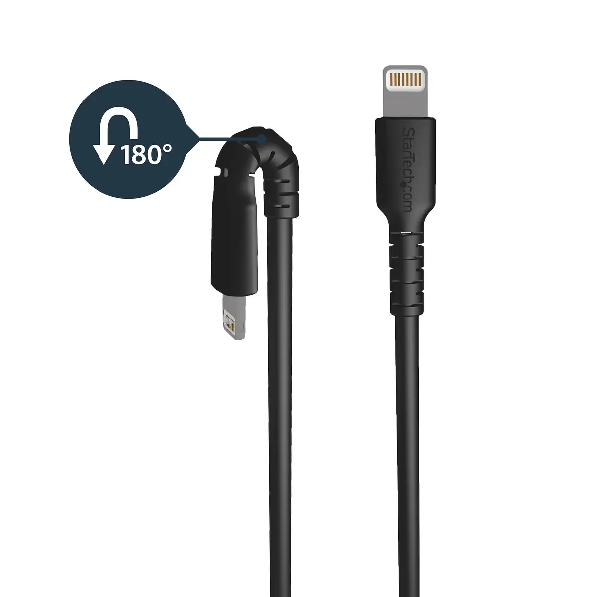 USB auf Lightning Kabel USB-A/Lighting Männlich/Männlich Schwarz 2m
