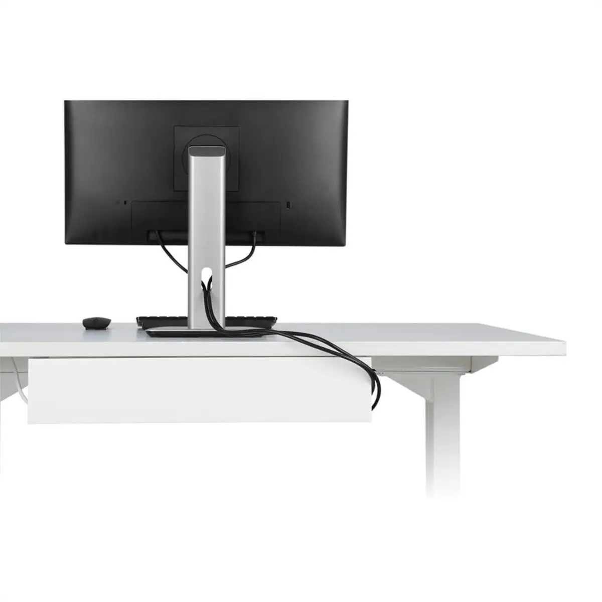 Kabel Organizer unter Tisch montierbar Weiß