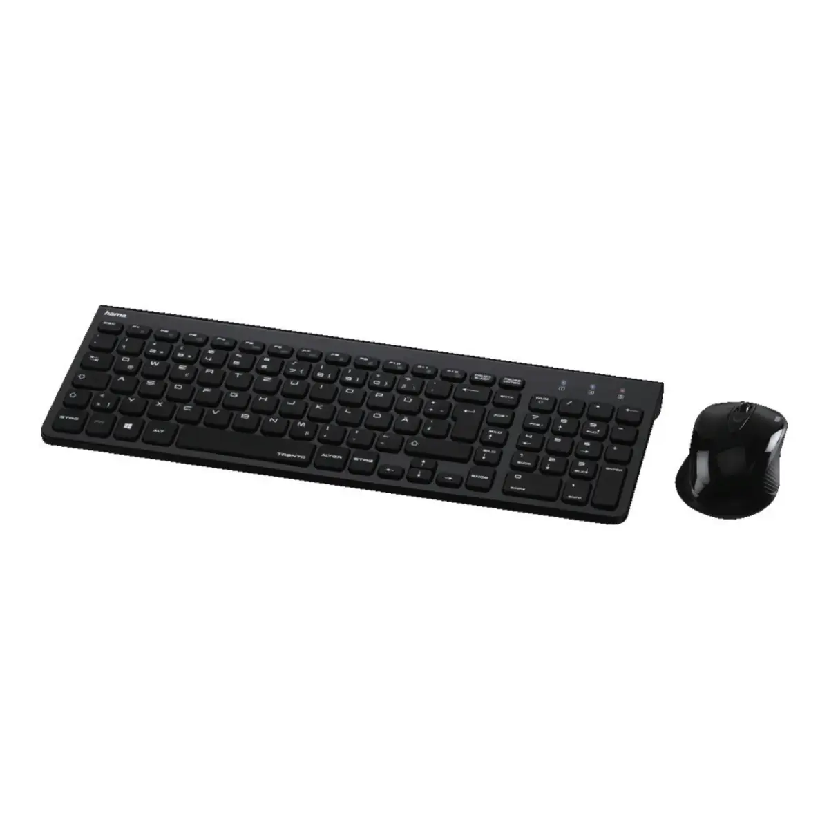 Funk-Tastatur-/Maus-Set Trento schwarz