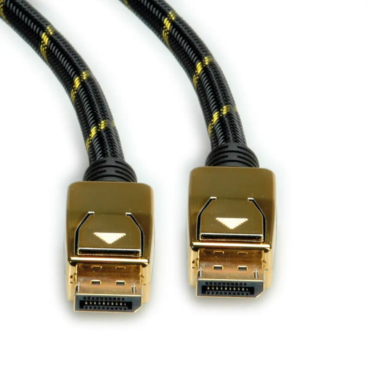 GOLD DisplayPort Kabel Stecker/Stecker Schwarz 3m