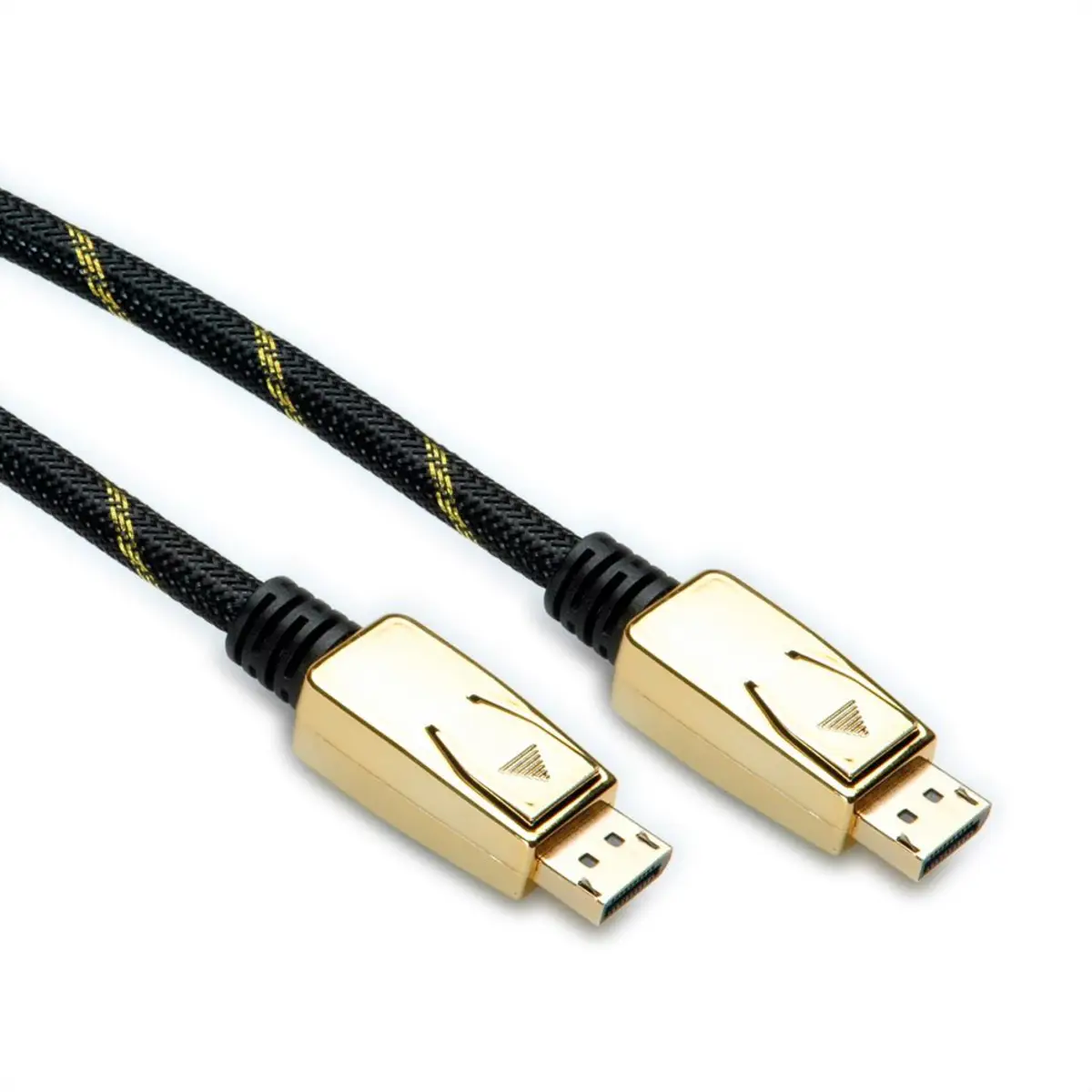 GOLD DisplayPort Kabel Stecker/Stecker Schwarz 3m