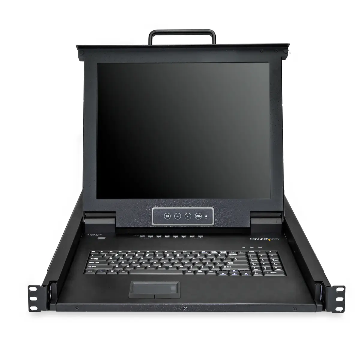 KVM Konsole für Server Racks 43,2cm (17") 8 Ports mit Einbaufähig