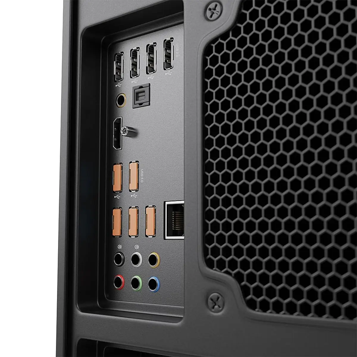 Schlüssel für USB Port Schloss Orange