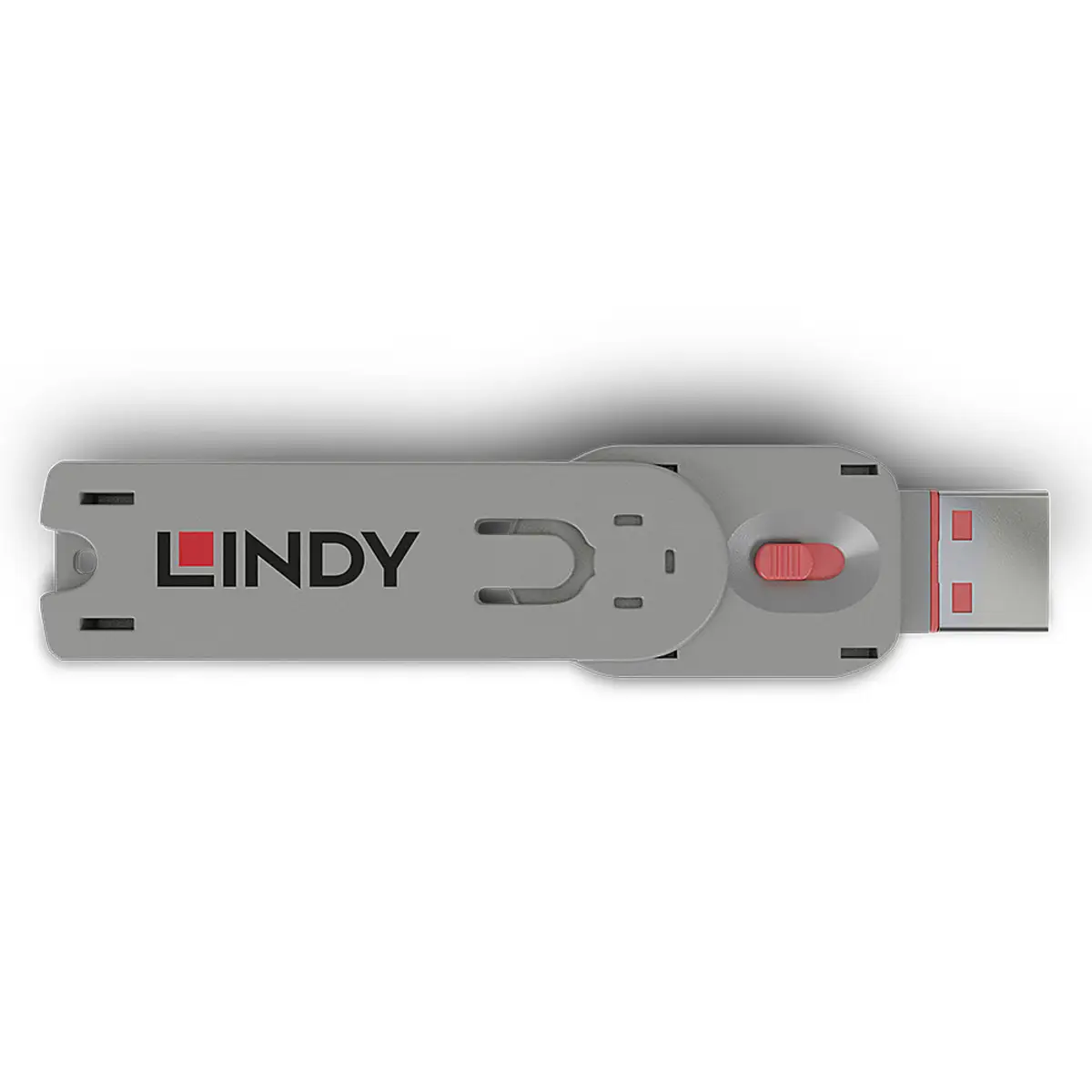 Schlüssel für USB Port Schloss Rot