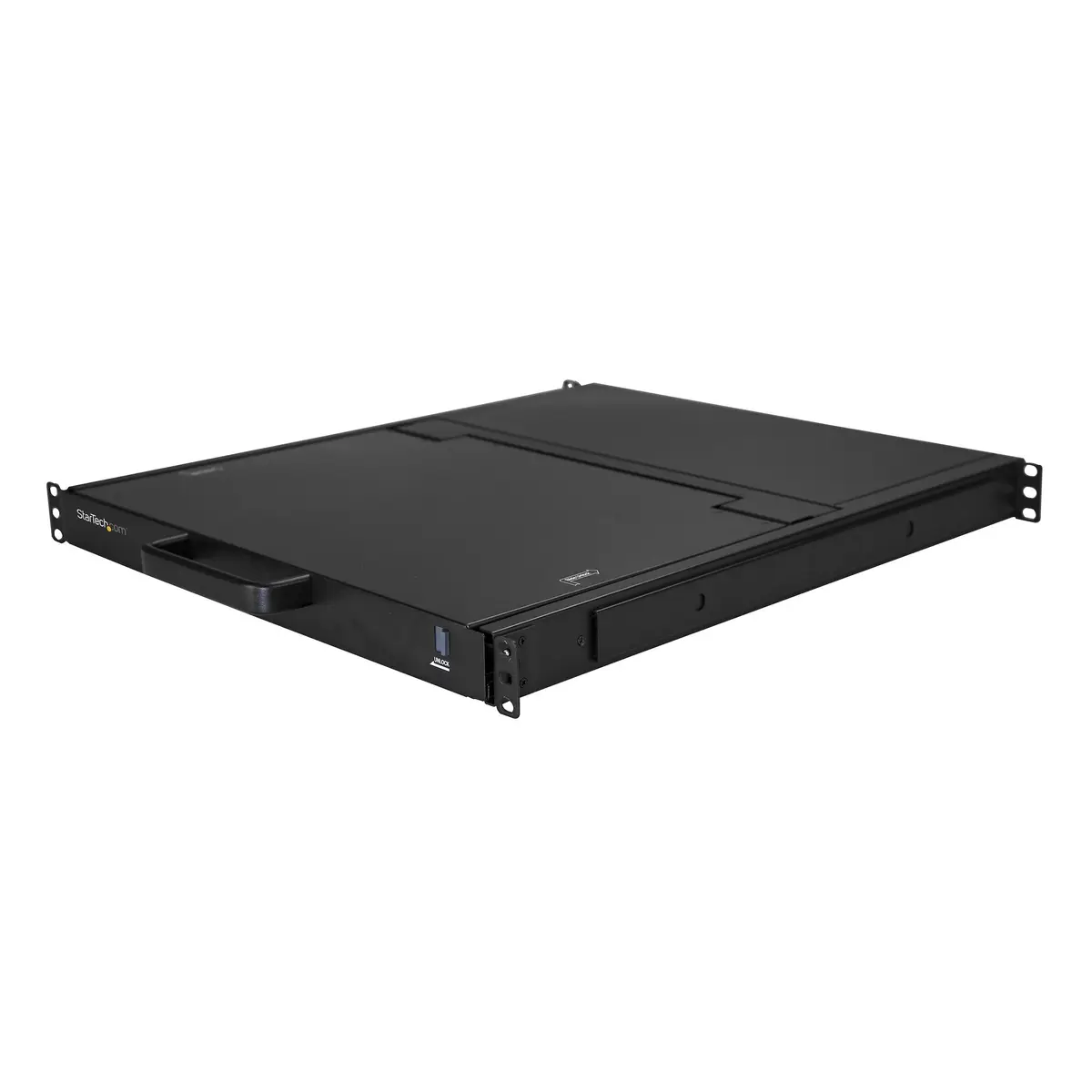 1 HE KVM Konsole für Server Racks 17,3" 1080p HD