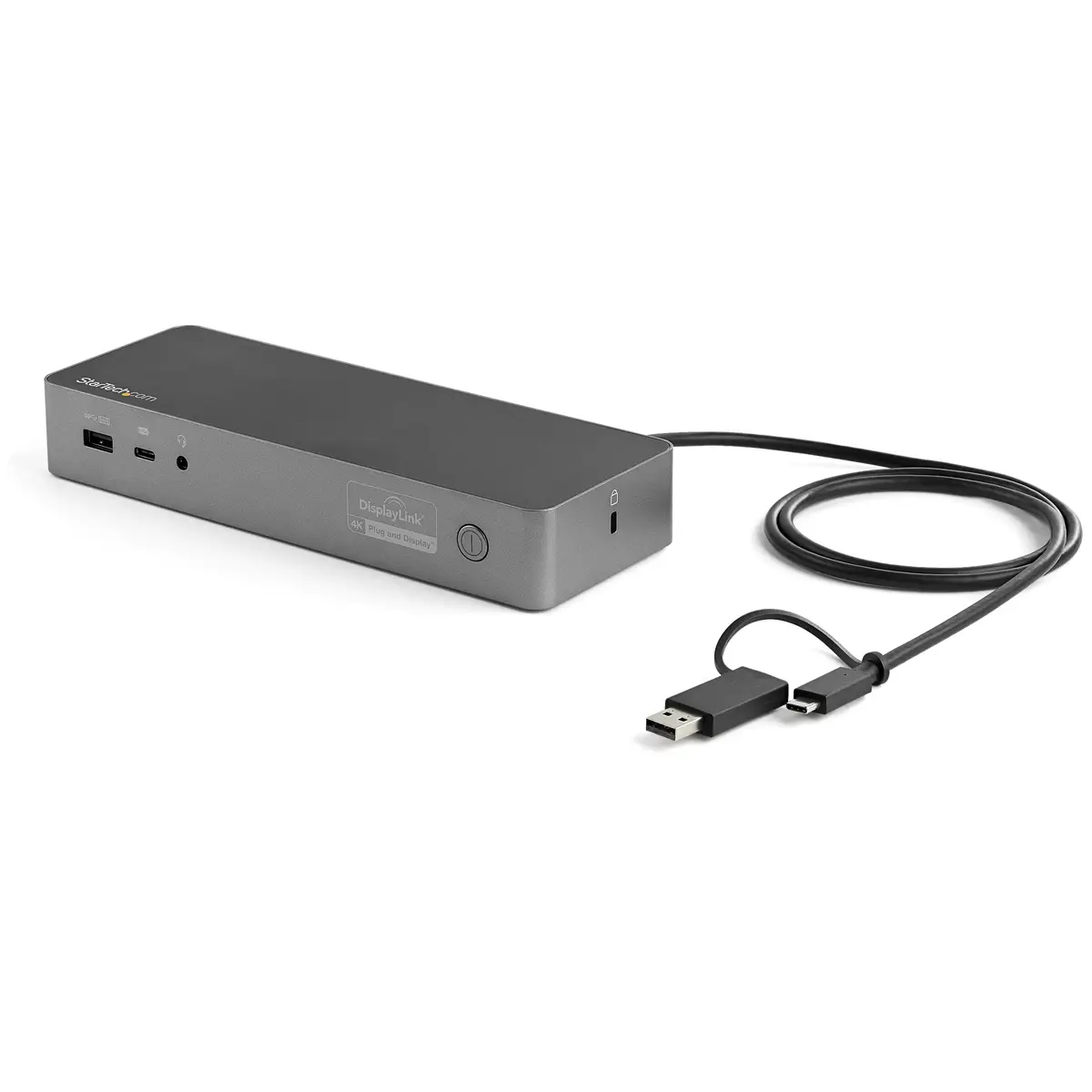 Universal Laptop Dockingstation - USB-C u. USB 3.0 Dock - Dual 4K DP u. HDMI