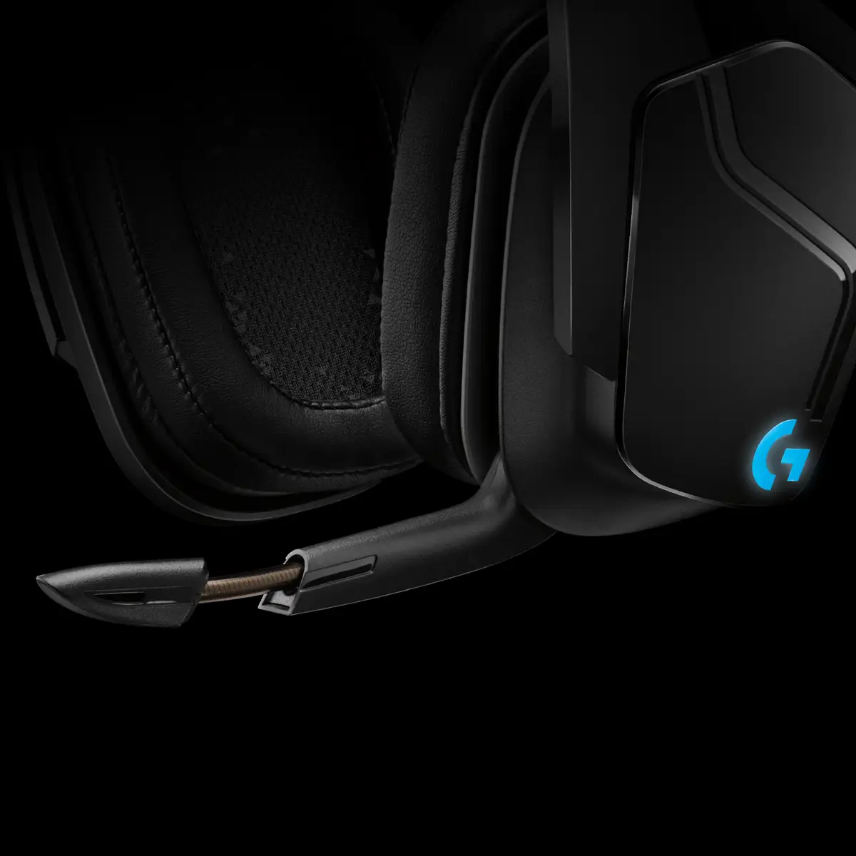 Gaming Headset G935 Headset 7.1-Kanal ohrumschließend 2,4 GHz kabellos 3,5 mm Stecker Schwarz