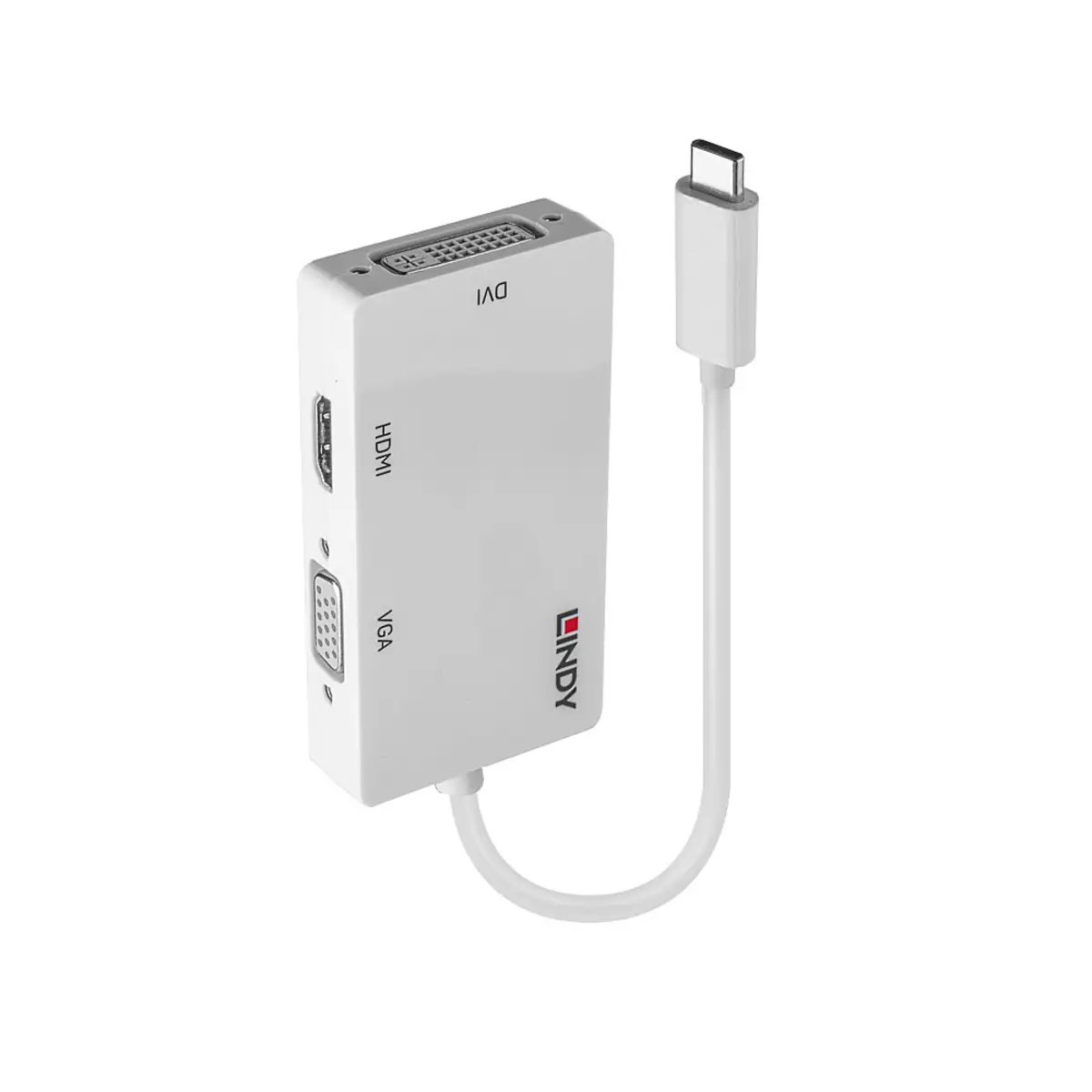 USB 3.1 Typ C Konverter auf 3 Displays