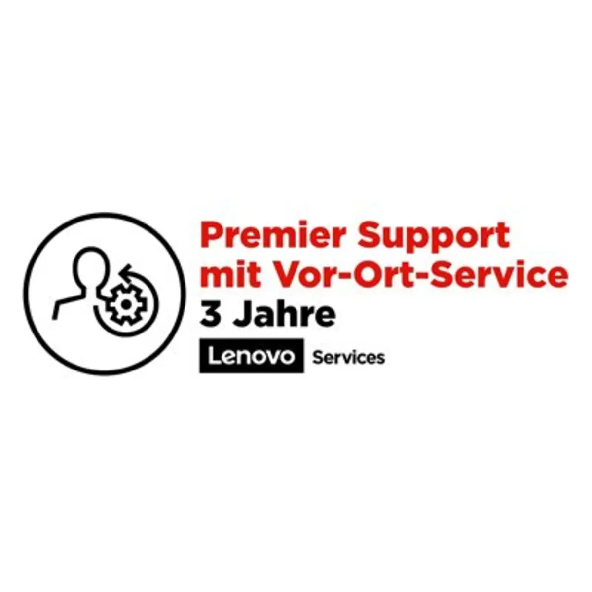 Premier Support Serviceerweiterung 3 Jahre Vor-Ort am nächsten Arbeitstag für ThinkCentre/PC-Systeme