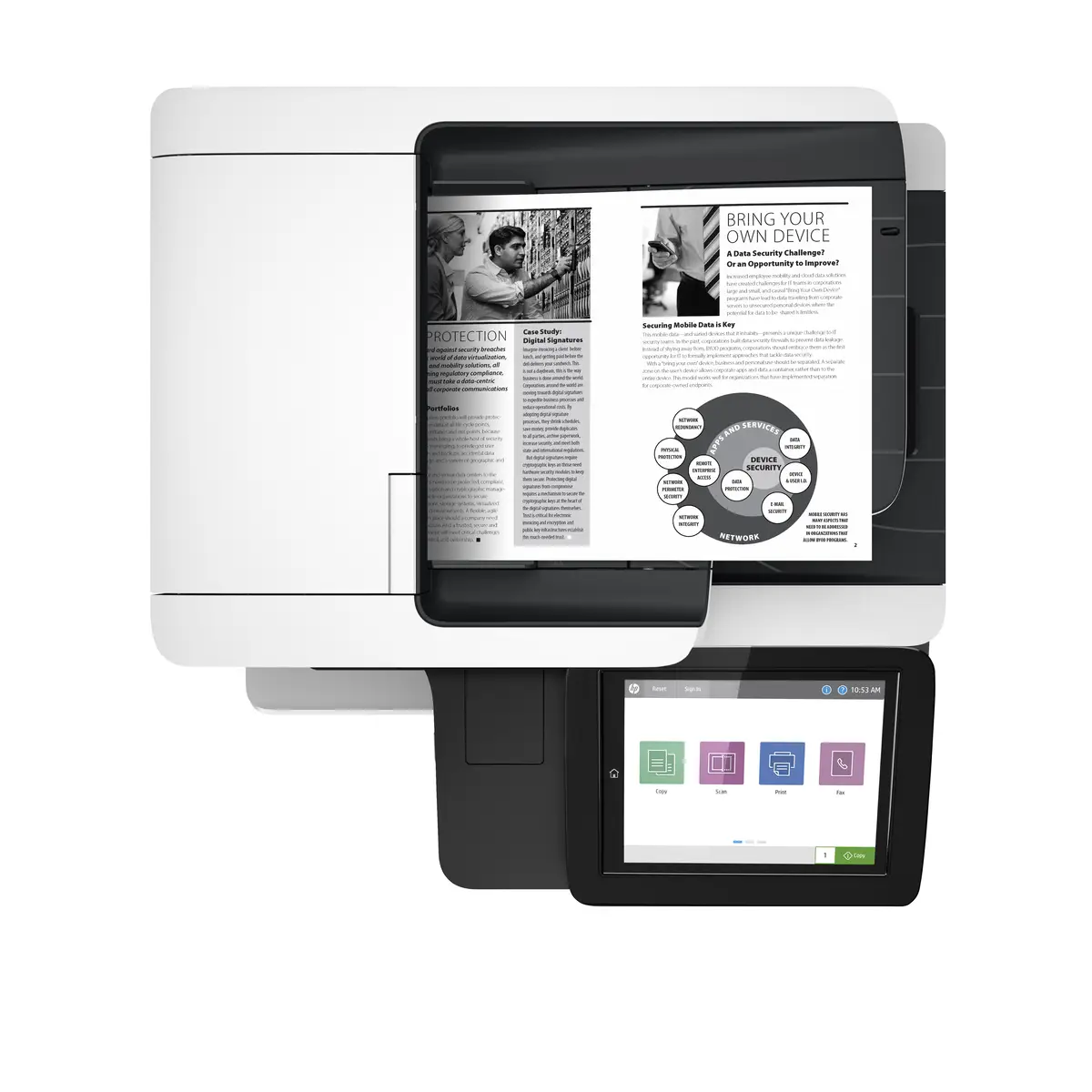 LaserJet Enterprise MFP M528dn