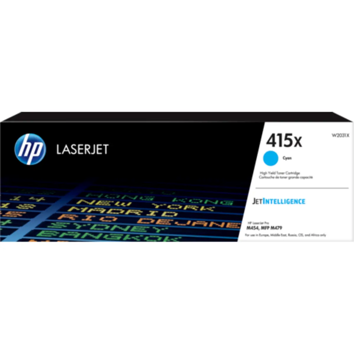 Toner W2031X 415X ca. 6000 Seiten cyan