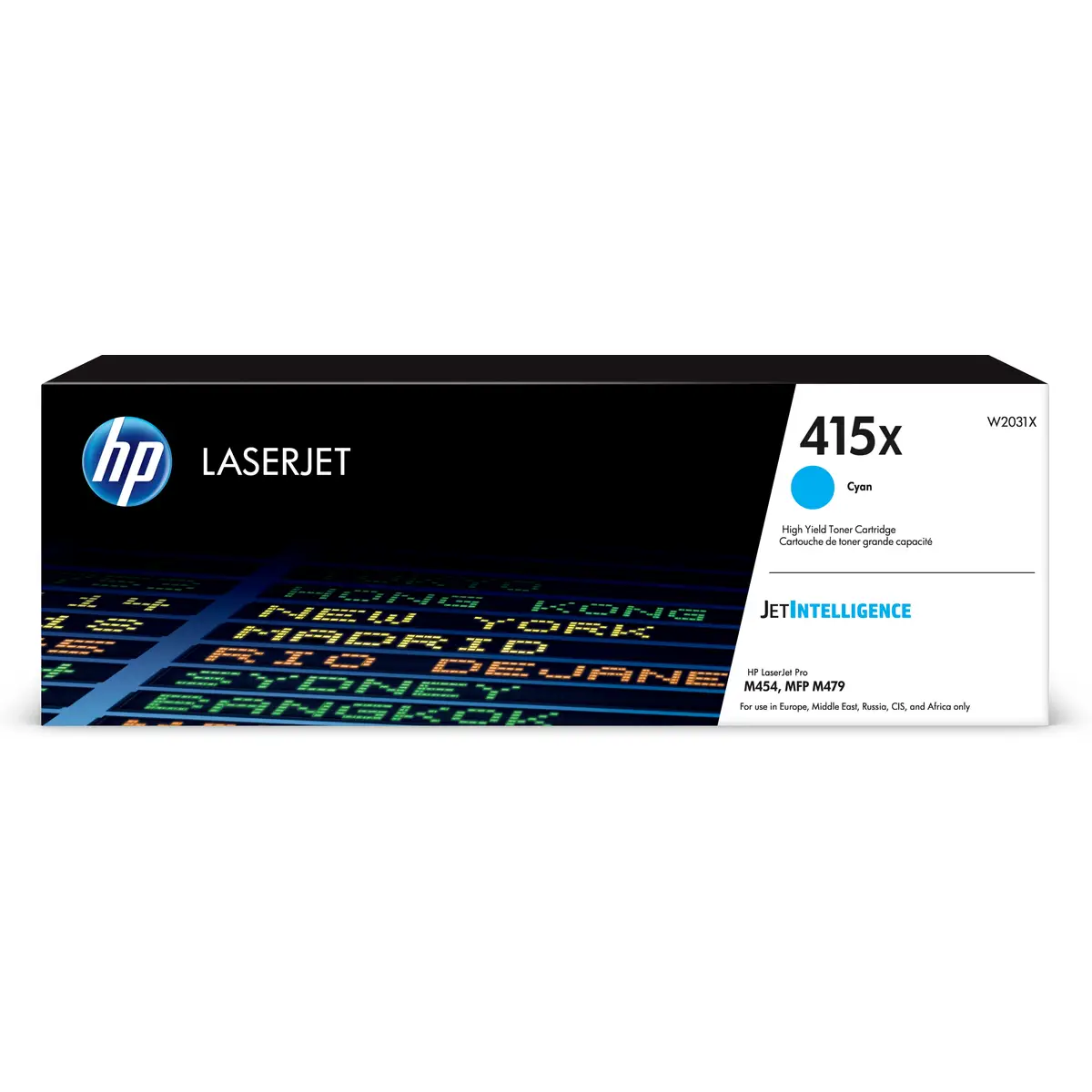 Toner W2031X 415X ca. 6000 Seiten cyan