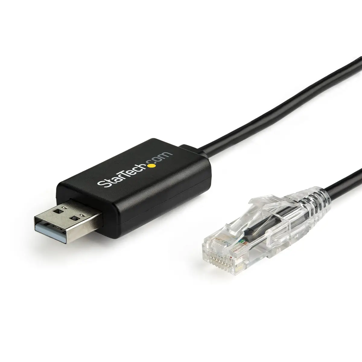 Cisco Console Cable Rollover Kabel USB/RJ-45 Stecker/Stecker Schwarz 1,8m
