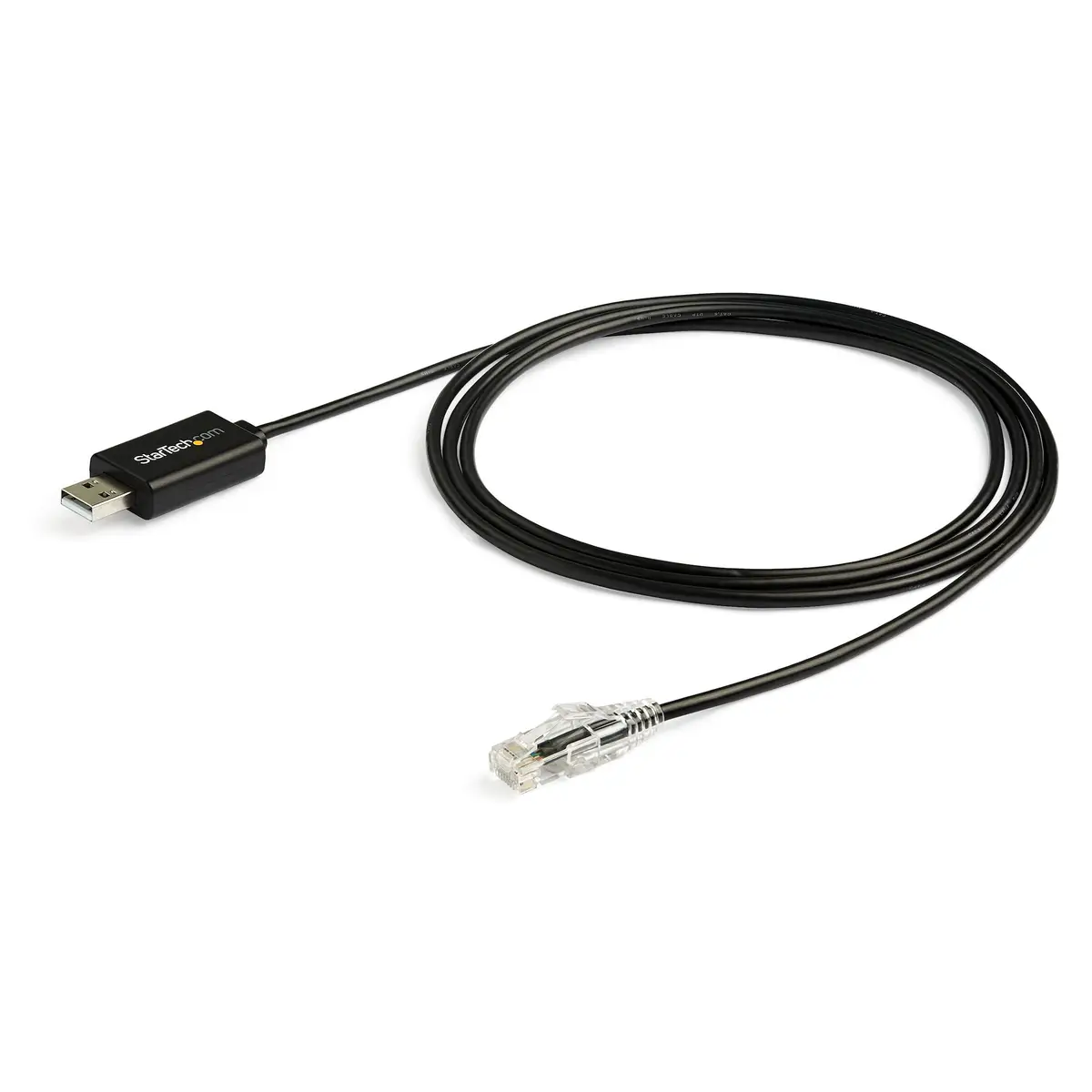 Cisco Console Cable Rollover Kabel USB/RJ-45 Stecker/Stecker Schwarz 1,8m