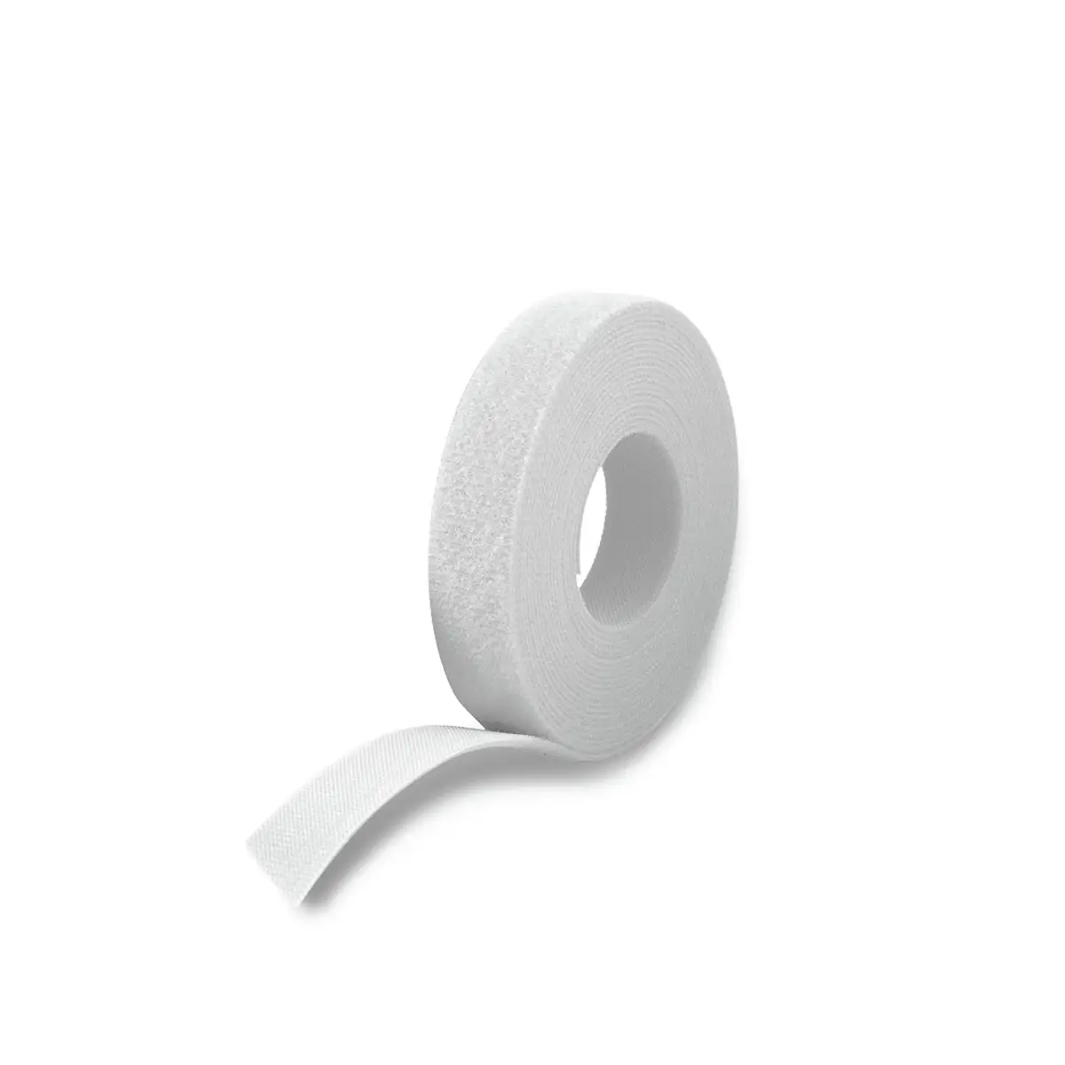 One Wrap Klett-Kabelbinder 20mm Breite 25m Länge Weiß
