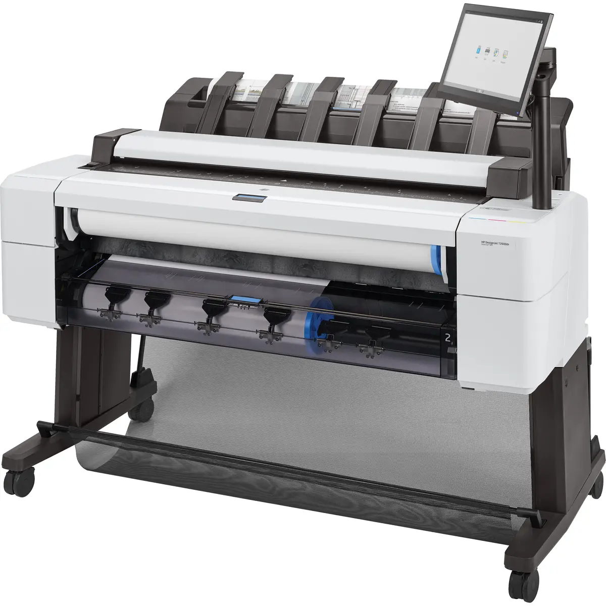 HP DesignJet T2600dr PostScript 914 mm (36") Multifunktionsdrucker Farbe Tintenstrahl 914 x 8000 mm 610 x 15000 mm (Original) Rolle (91,4 cm x 91,4 m) 914 x 1219 mm (Medien) bis zu 0.32 Min./Seite (Drucken) 2 R