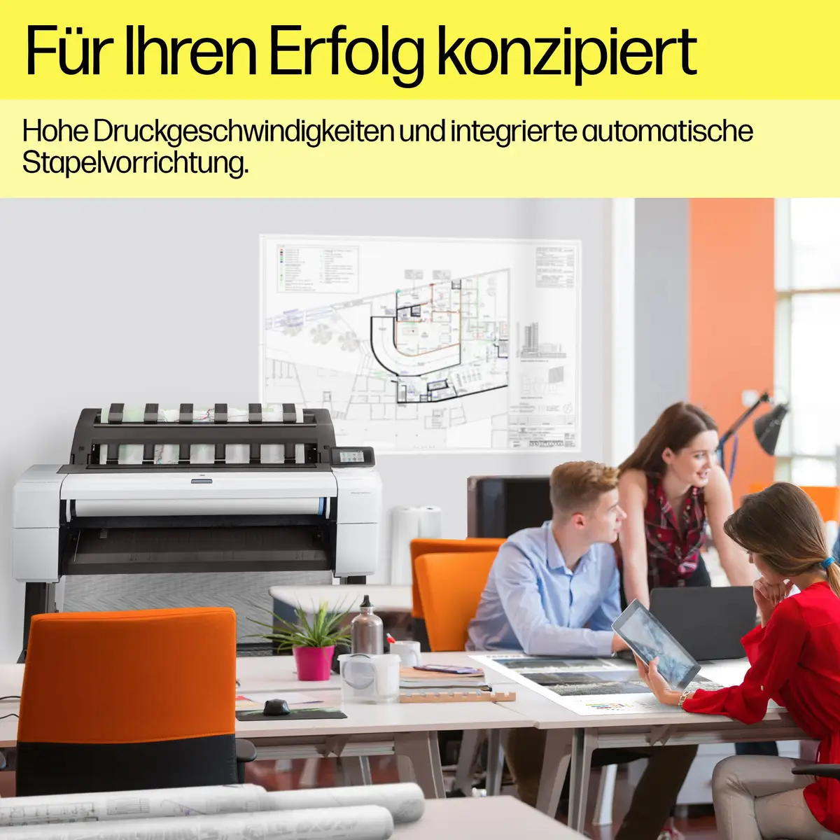 DesignJet T1600 914 mm (36") Großformatdrucker Farbtintenstrahldrucker 2400x1200dpi