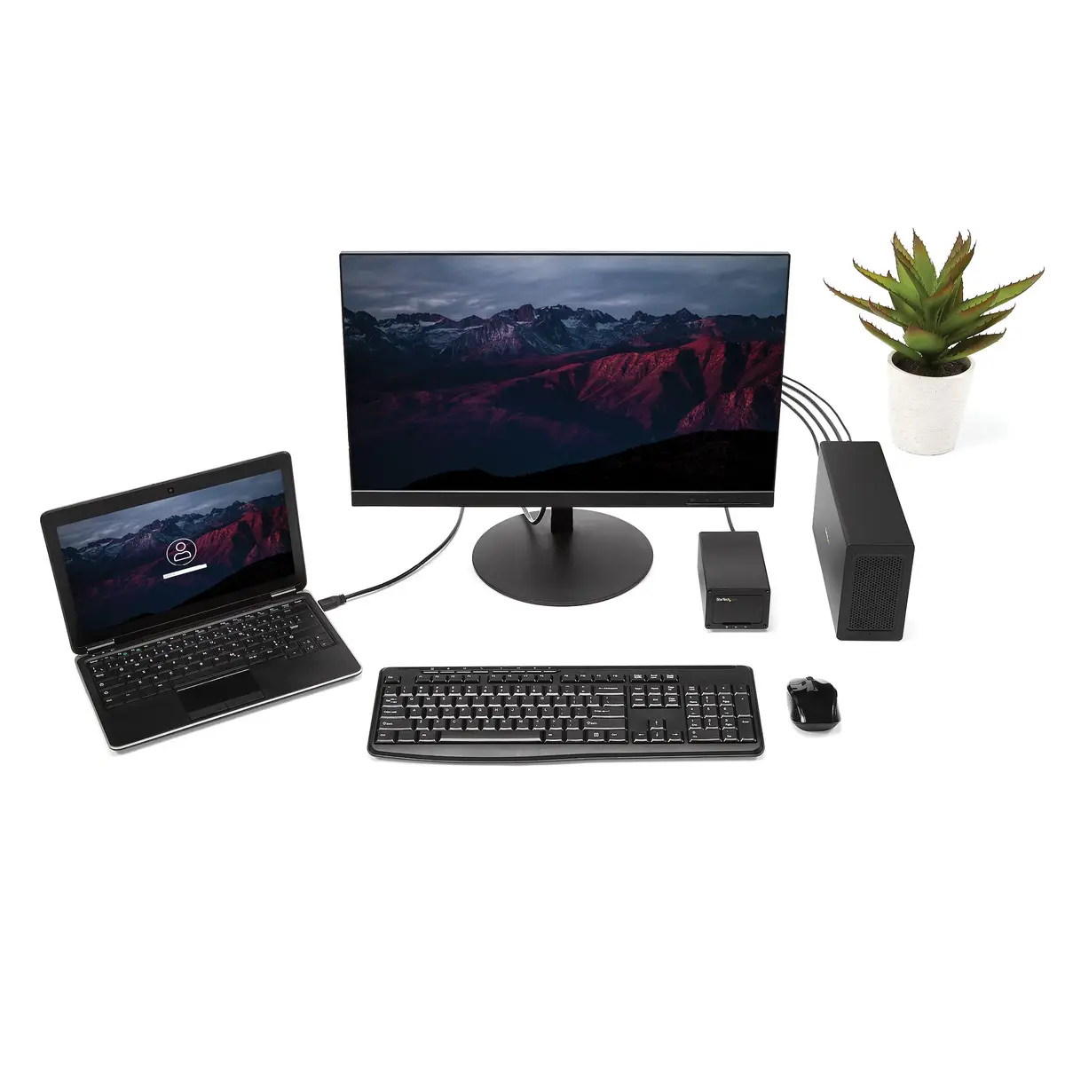 Thunderbolt 3 PCIe Erweiterungsgehäuse mit DisplayPort