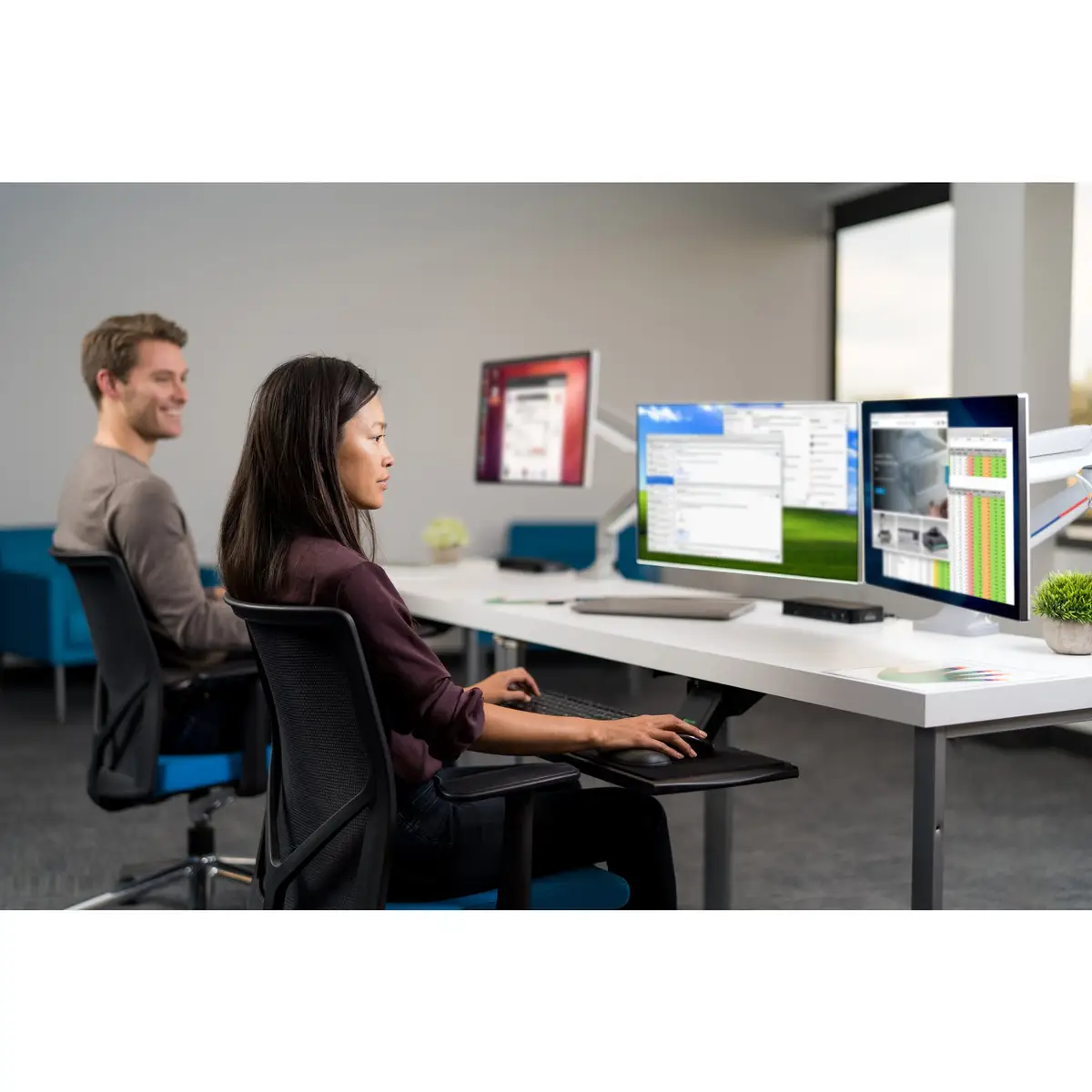 SmartFit One-Touch Single Monitorarm