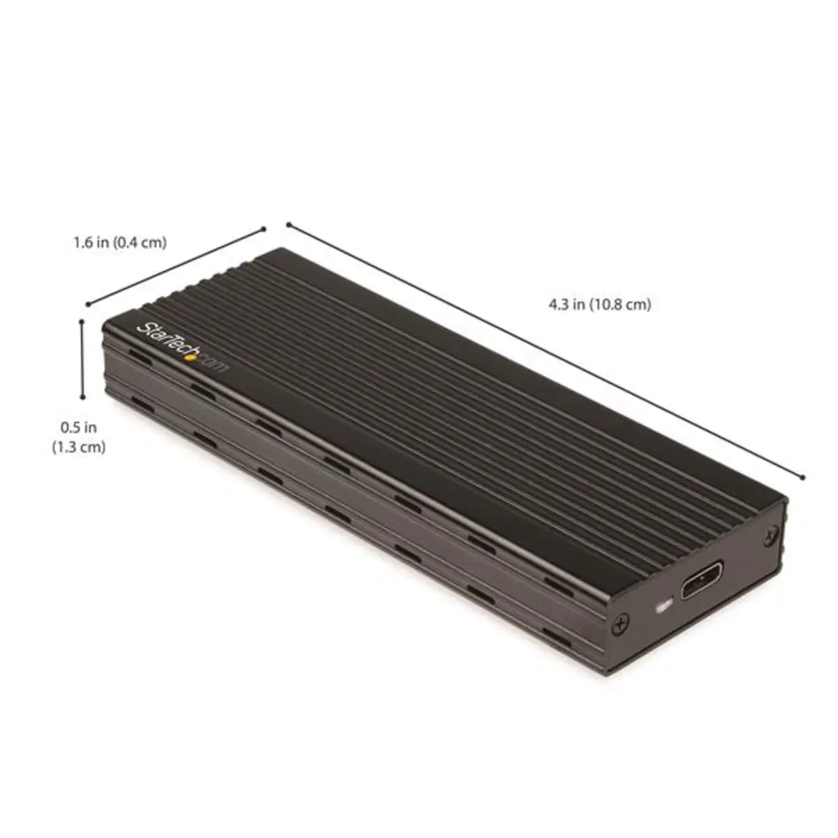M.2 NVMe SSD-Gehäuse für PCIe-SSDs - USB 3.1 Gen 2 Type C - Externes Gehäuse