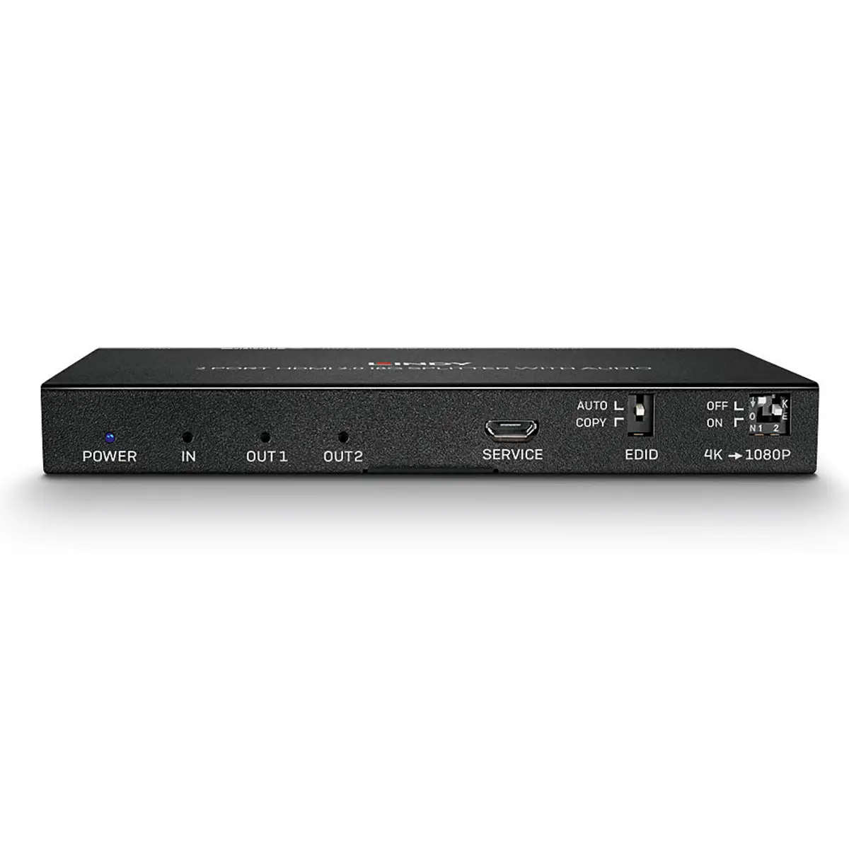 2 Port HDMI 2.0 18G Splitter mit Audio