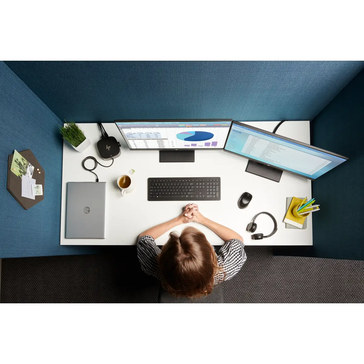 USB-C-Dockingstation G5, Kabelgebunden, USB 3.2 Gen 1 (3.1 Gen 1) Type-C, Schwarz, China, HP, ProBook 450 G7 Notebook PC, ProBook 440 G7 Notebook PC, ProBook 430 G7 Notebook PC, ZHAN 66 Pro 14...
