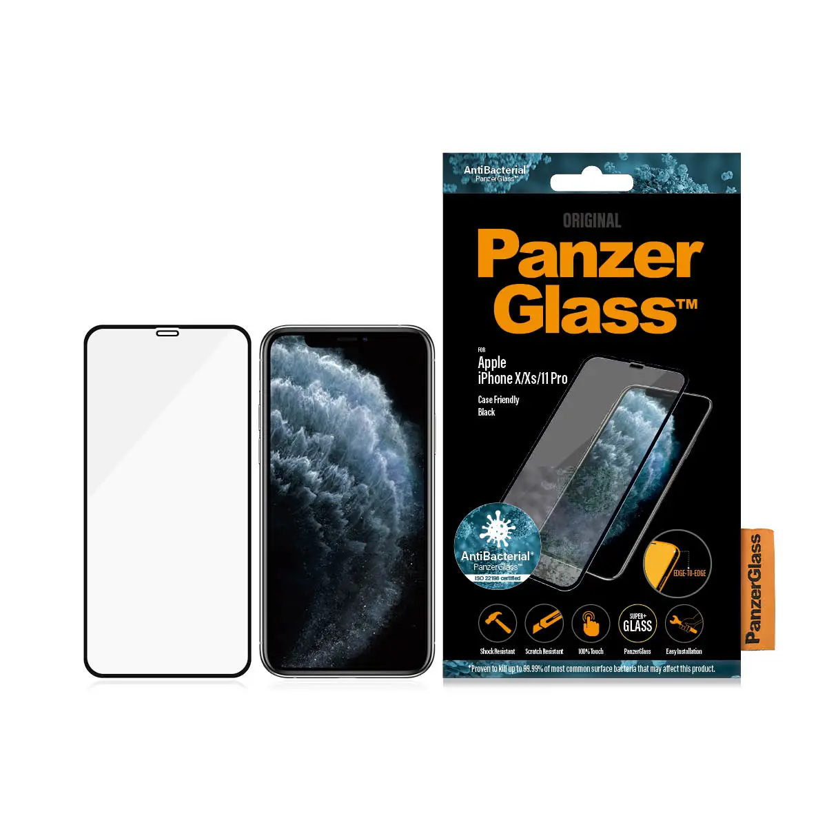 Bildschirmschutz für iPhone X/Xs/11 Pro