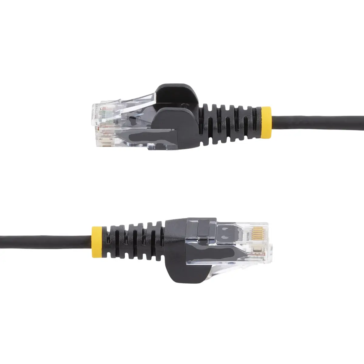 Snagless Patchkabel Cat6 RJ-45/RJ-45 Stecker/Stecker Schwarz 2m